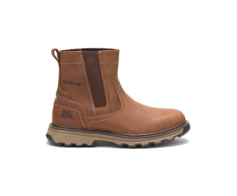 Caterpillar Pelton - Sicherheitsstiefel Herren DunkelBeige - Schweiz YNAK-80276